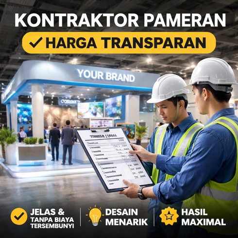 kontraktor pameran harga transparan